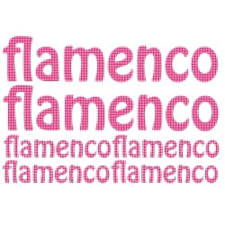 Naklejka flamenco na auto