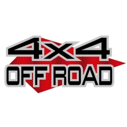 Naklejki samochodowe Off Road 4x4 - grafika tuningowa