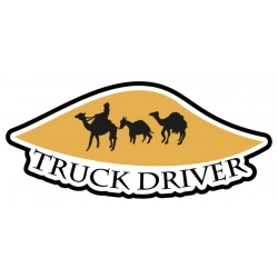 Naklejka Truck Driver