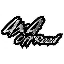 Naklejka 4x4 OFF ROAD Toyota rajd