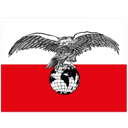 Naklejka ADR orzeł global tablica