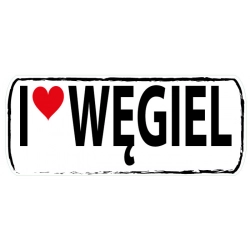 Naklejka na samochód węglowy kopalnia