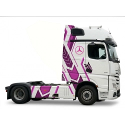 naklejki, mercedes actros, grafika, kabina, ciężarówka, tuning, samodzielne oklejanie, oryginalne