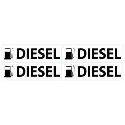 Naklejka Diesel wlew paliwa
