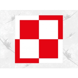 Naklejka szachownica (ADR) Sptfire 303