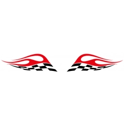 Naklejki tribal samochód ciężarówkę tir kabina zstaw