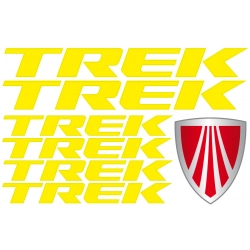 Trek naklejka na rower - odblaskowa