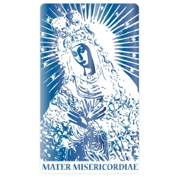 Naklejka Matka Boża Ostrobramska MATER MISERICORDIAE