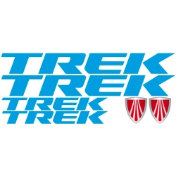 Zestaw naklejek Trek logo rower górski naklejki