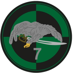 Naklejka 7 Batalion Kawalerii Powietrznej
