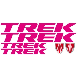 Zestaw naklejek Trek logo rower górski naklejka rowerowa