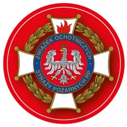 naklejka straż, gaśnica, logo zosp, odblaskowy, samochód osobowy, straż pożarna, ochotnik,