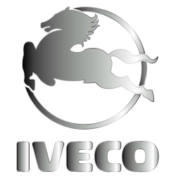 Naklejka Iveco logo koń włoska tir metalic Daily