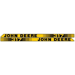 naklejki, john deere 317, traktorek, kosiarka, personalizacja, wysoka jakość,