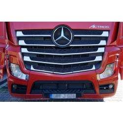 Odblaskowe naklejki na grill Mercedes Actros