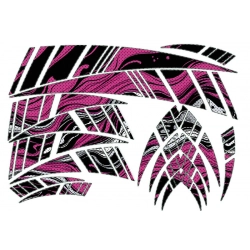 Zestaw naklejek do oklejania kasku motocyklowego