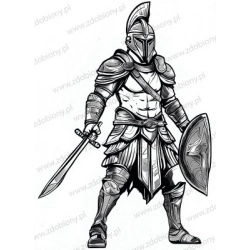 Naklejka Gladiator to doskonały sposób na personalizację pojazdów.