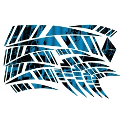Naklejki na kask odblaskowe kask tuning motocykl Inter