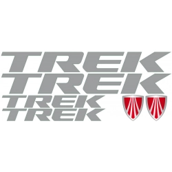 Zestaw naklejek Trek logo rower górski
