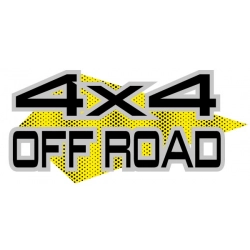 terenówkę 4x4 Off Road off roadowe Naklejki na