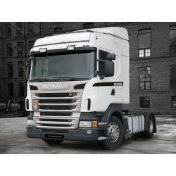 Naklejki na kabinę ciągnika Scania drzwi