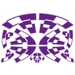 Naklejki na kask FLAME Arai Bell Aviator