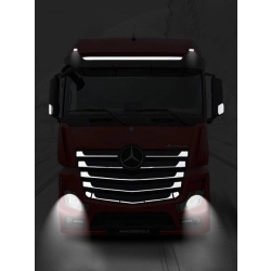 Naklejki Mercedes Actoros mp4 grill odblask