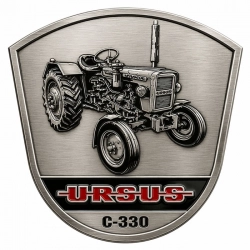 Naklejki do Ursusa C-330, naklejka na maskę, naklejka na szybę kabiny