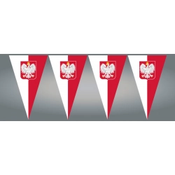 Ozdób swój pojazd zestawem naklejek z proporcem i godłem Polski!