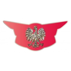 Naklejka orzeł emblemat na kask motocykl samochód