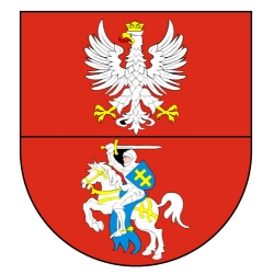 Naklejka herb województwo podlaskie naklejki Białystok