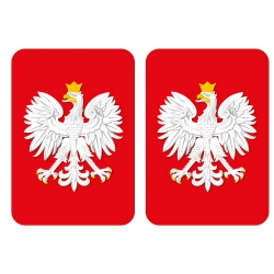 Naklejki na kabinę DAF XF orzeł POLSKA