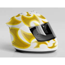 Zestaw naklejek na kask lub skuter