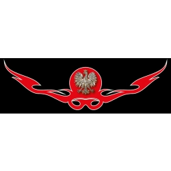Naklejka tribal na kabinę spoiler kabinę Renault Premium