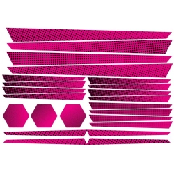 fluorescencyjne naklejki, naklejki rowerowe, oklejanie ramy rowerowej