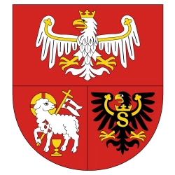 Naklejka herb województwo warmińsko-mazurskie naklejki Olsztyn