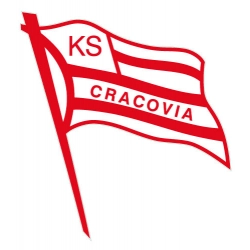 Naklejki dla sympatyków klubu piłkarskiego Cracovia.