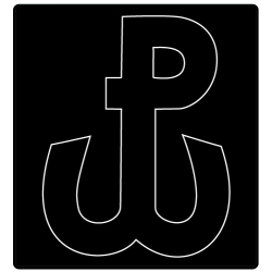 Naklejka Polska Walcząca Powstanie Warszawskie 1944 znak