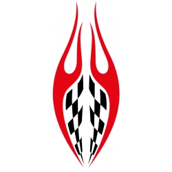 Naklejka tribal samochód ciężarówkę tir kabina zstaw Scania