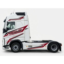 volvo fh, naklejki tuningowe, grafika tuningowa, kabina, kierowca, naklejki z grafiką, zestaw naklejek, naklejki do okle