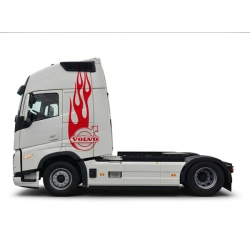 naklejka, kabina, volvo fh, tribal, wzór, logo,