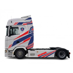naklejki, zestaw, tuningowanie, kabina, ciężarówka, scania, graficzne, tuningu, ciężarówki,