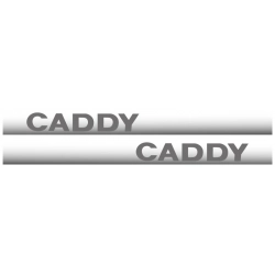 Naklejka Volkswagen Caddy na drzwi samochodu
