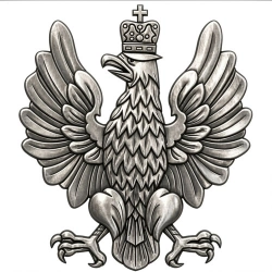 Naklejka orzeł 1919 - polskie godło