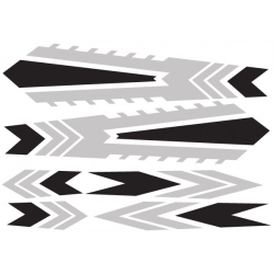 wyraźne grafiki, estetyczne, walory wizualne, bezpieczeństwo, widoczność motocyklisty,