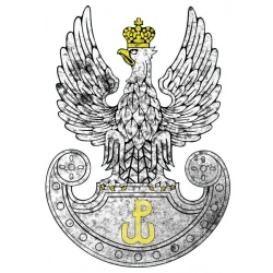 Orzeł wojskowy Wojska Obrony Terytorialnej naklejka na samochód