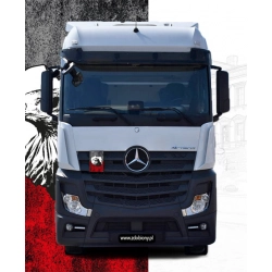 Naklejka ADR tablica orzeł PL biało-czerwona Actros
