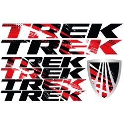 Zestaw naklejek Trek logo rower górski