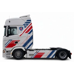 Zestaw naklejek do oklejania kabiny ciężarówki Scania, grafika tuningowa.