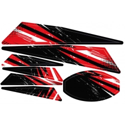 motocyklowy, kask, naklejki, grafiki, oklejanie, motocyklista, tuningowe